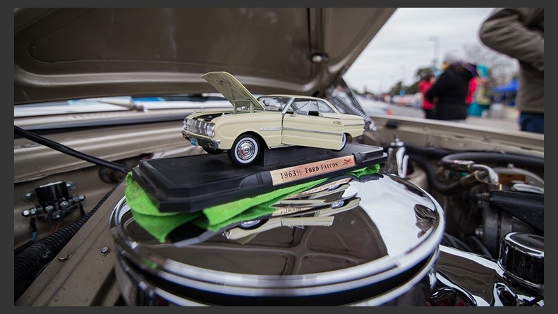 Un mini Falcón.  (Alan Monzón/Rosario3.com)