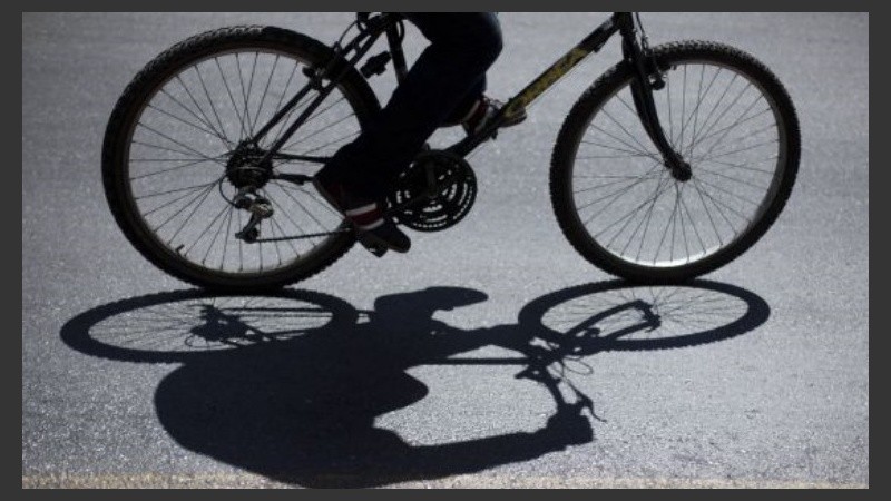 La bicicleta fue robada y recuperada.