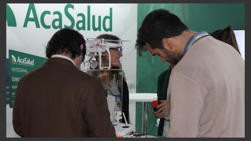 Aca Salud está presente en el Congreso a través de un stand en el que brinda asesoramiento a los socios de Aapresid