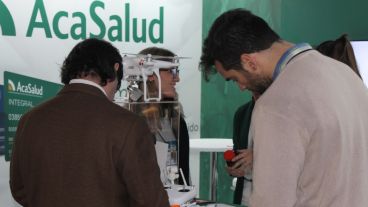 Aca Salud está presente en el Congreso a través de un stand en el que brinda asesoramiento a los socios de Aapresid