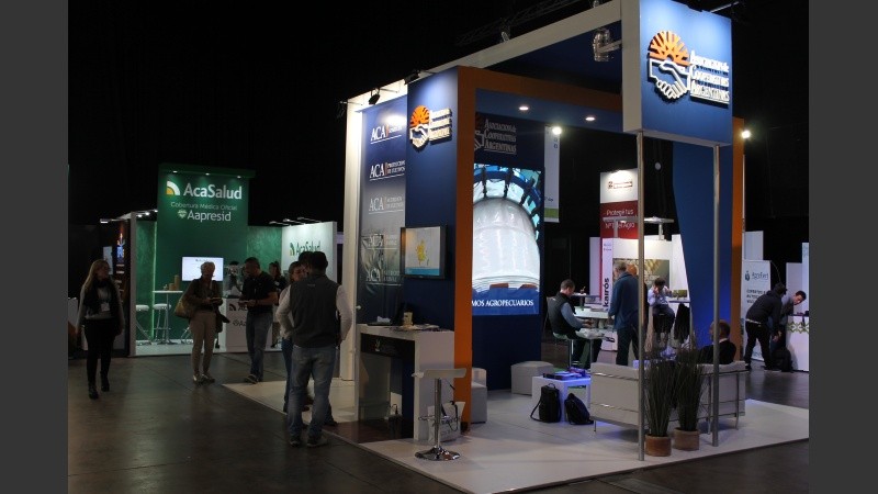 Aca Salud está presente en el Congreso a través de un stand en el que brinda asesoramiento a los socios de Aapresid