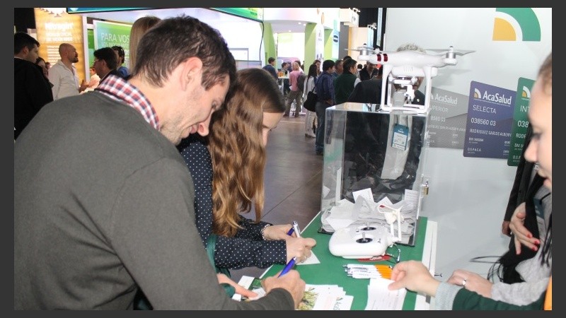 Aca Salud está presente en el Congreso a través de un stand en el que brinda asesoramiento a los socios de Aapresid