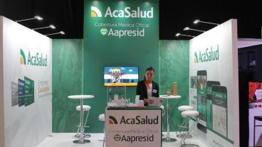 Aca Salud está presente en el Congreso a través de un stand en el que brinda asesoramiento a los socios de Aapresid