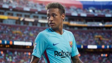 Neymar, en tiempos del Barsa.