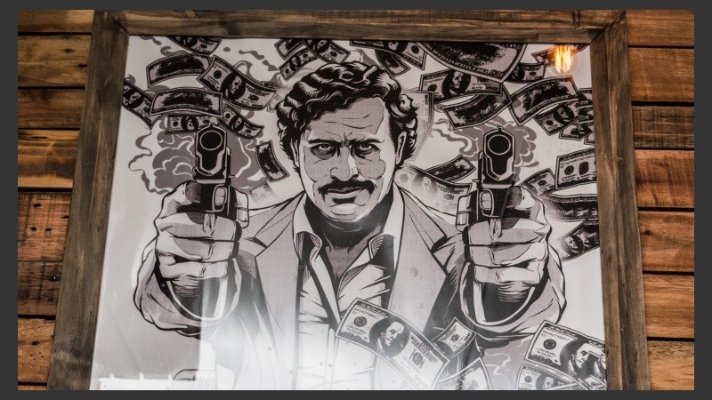 Los dueños aseguraron que el bar temático no es homenaje.