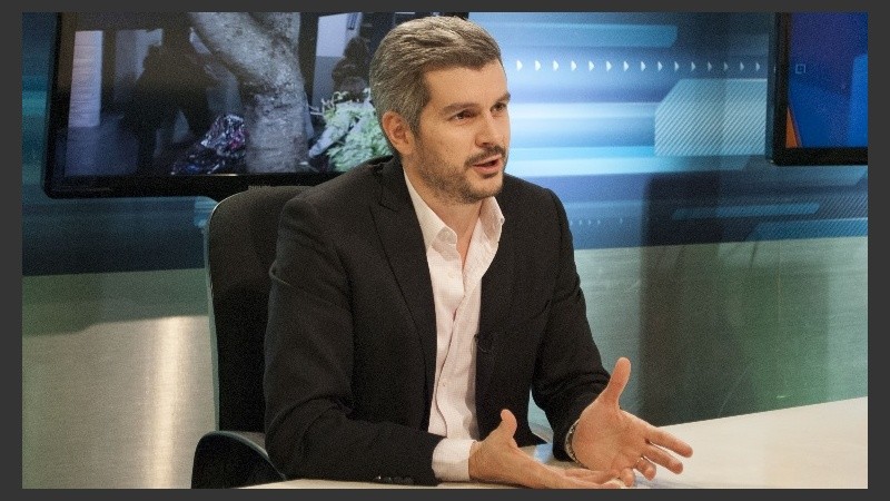 Peña visitó los estudios de De 12 a 14.