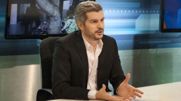 Peña visitó los estudios de De 12 a 14.