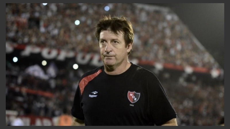 Berti, en su paso como DT de Newell's.
