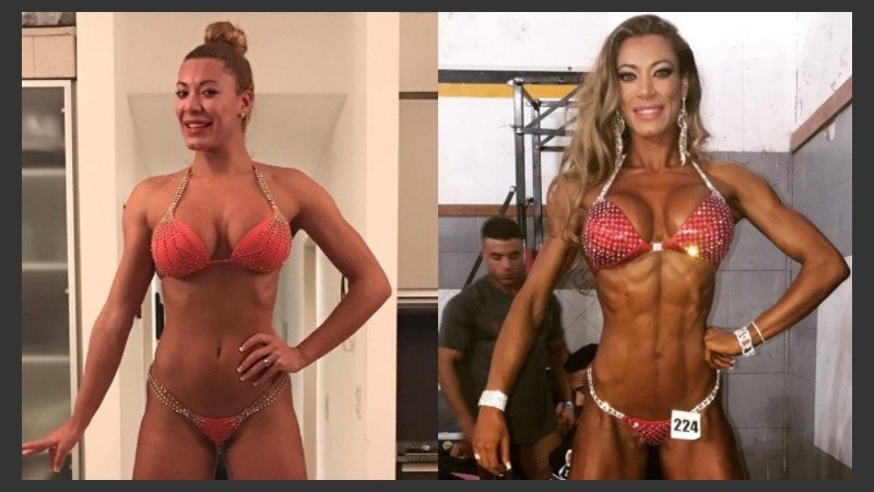 “Después de muchos ajustes en la dieta, horas de cardio y entrenamiento duro conseguí mi mejor performance con 73 kilos