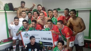 El conjunto ganador recibió 300 mil pesos por la clasificación.