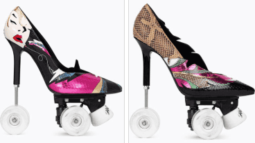 Todos y cada uno de los zapatos diseñados por esta firma tienen ese glamour muy loco, exquisito y exclusivo.