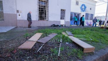 La vivienda de Ituzaingó al 3900.