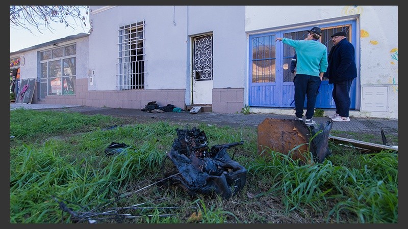 La vivienda de Ituzaingó al 3900.