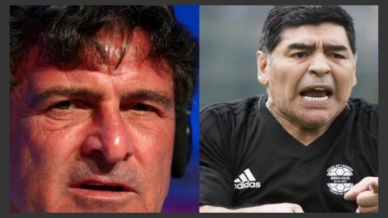 Kempes y Maradona tocaron el tema Venezuela.