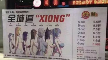 El afiche de la polémica.