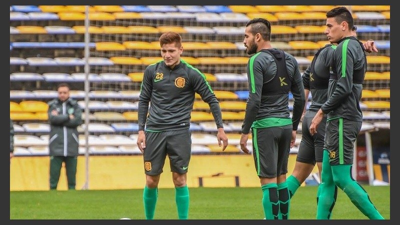 Martínez, junto a Gil y Colman.