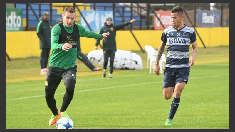 Ruben fue titular, pero los que marcaron fueron Herrera y Zampedri. 