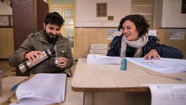 Unos mates para la mañana fría.