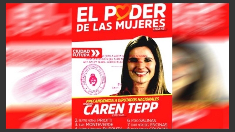 La boleta de Ciudad Futura fue oficializada por el Tribunal Electoral.