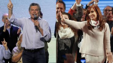 Macri y Cristina; la grieta volvió a dar el presente.