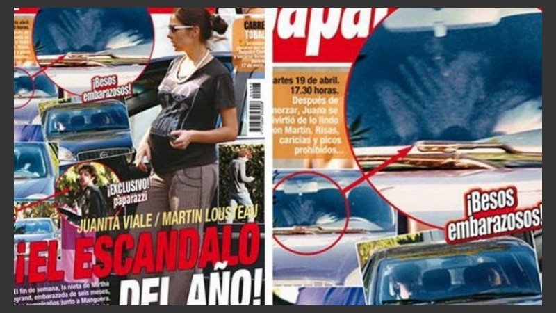 Las revistas en las que quedó reflejo el affaire Juanita Viale-Martín Lousteau.
