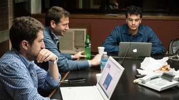 El equipo que intervino en las redes sociales.