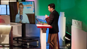 Fonti participó de la transmisión.