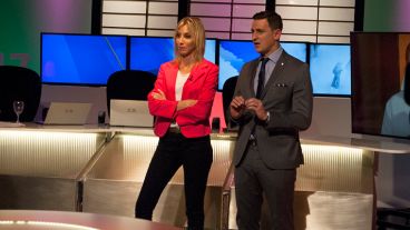 Analía y Ciro, firmes en la conducción.