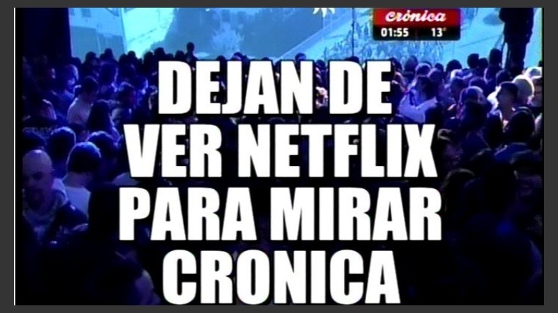 Cronica TV hizo su clásico show con las placas.