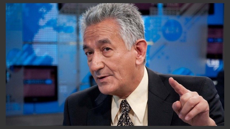 Alberto Rodríguez Saá, furioso luego de las elecciones del domingo. 