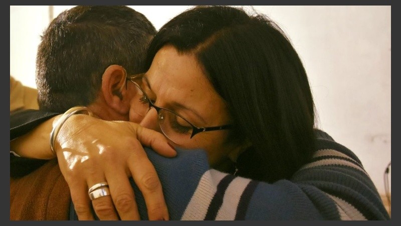 Mucha emoción en la presentación del documental. 