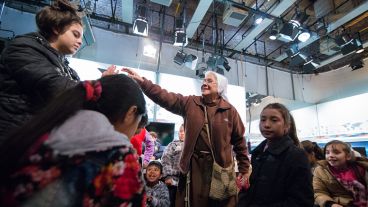 Los chicos disfrutaron en las instalaciones de Televisión Litoral.