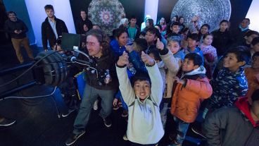 Los chicos disfrutaron en las instalaciones de Televisión Litoral.