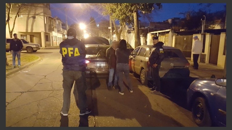El procedimiento fue realizado por la Policía Federal.