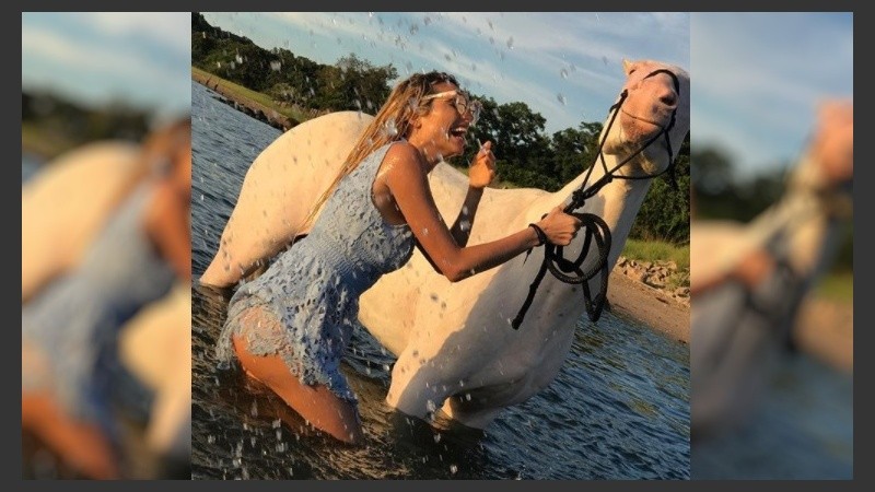 Vicky suele publicar en las redes cómo es su nueva vida en el exterior.