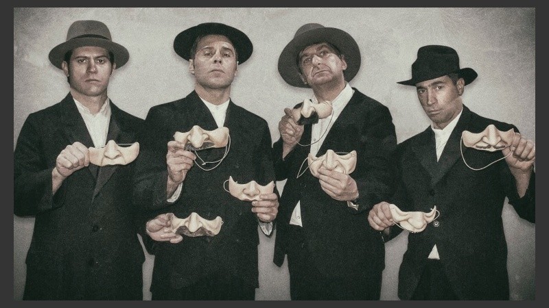 Gastón Ricaud, Federico Cécere, Nestor Caniglia y Marcelo Curotti protagonizan 