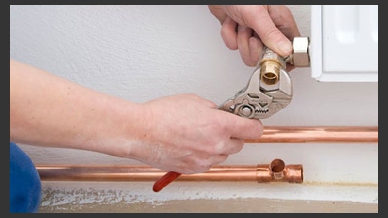 El ladrón había hecho una instalación de gas en la vivienda de la víctima.