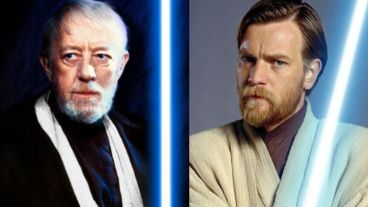 Obi-Wan Kenobi, interpretado por Alec Guinness e Ewan McGregor.