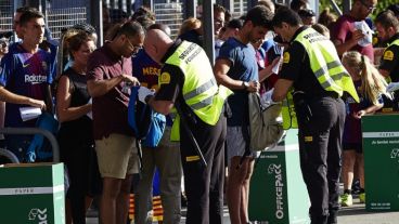 Los Mossos d'Esquadra lideraron el operativo.