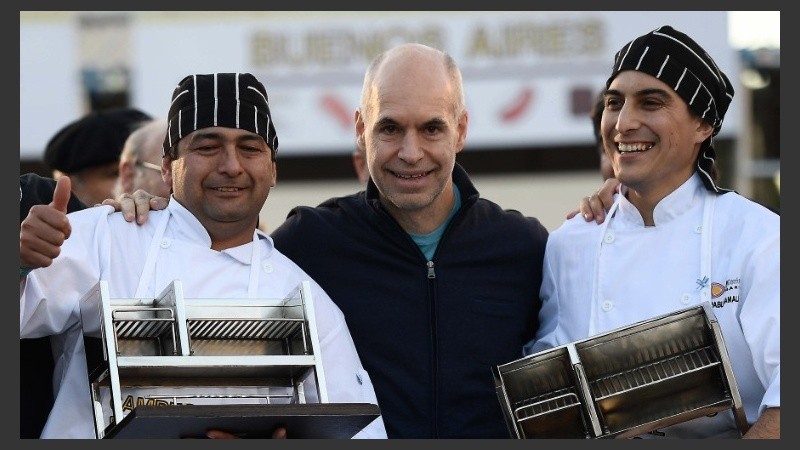 Marcelo Herrera y Javier Ramallo fueron premiados en Buenos Aires.