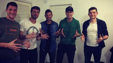 Ledesma, Bosch, Rodríguez, Azimonti y Fulvio.