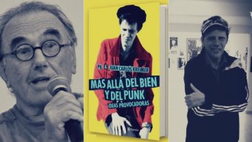 Juan Carlos Kreimer y Pil Trafa (Enrique Chalar), autores de "Más allá del bien y del punk."