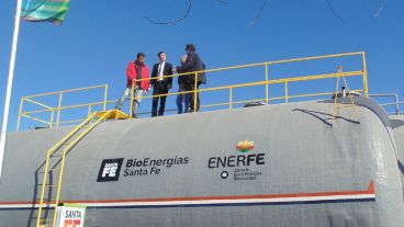 La bioenergía es "una industria joven y con futuro enorme", afirmó el ministro.