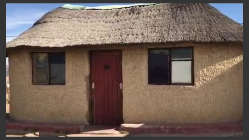 La casa donde vivían los caníbales en Escourt, Sudáfrica.