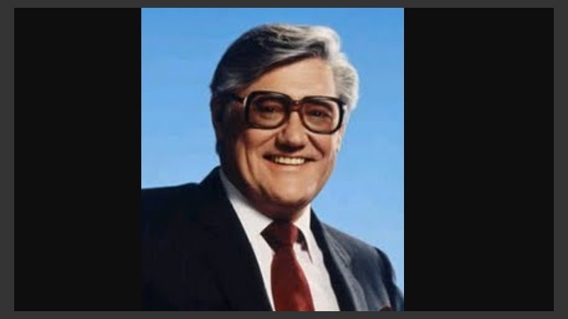 Una imagen de Angeloz durante su candidatura presidencial de 1989.