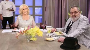 Lanata formó parte de la mesa de Mirtha durante la veda electoral.
