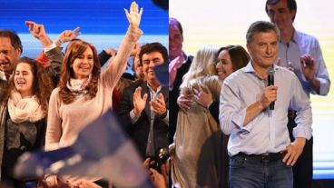 Cristina se queda con Buenos Aires. Macri gana en 10 provincias sobre 24.