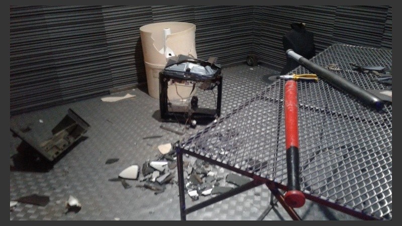 El espacio es ideal para descargar tensiones.