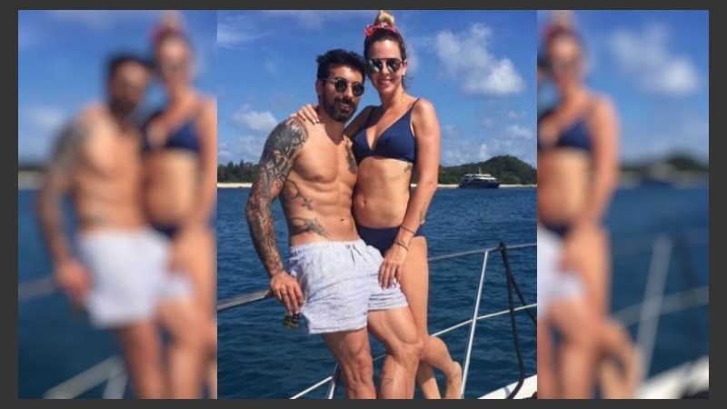 Muy Juntos: vacaciones en Ibiza para el Pocho Lavezzi y Yanina Screpante.