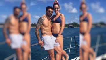 Muy Juntos: vacaciones en Ibiza para el Pocho Lavezzi y Yanina Screpante.